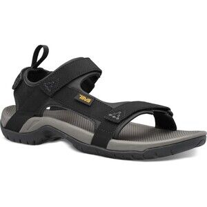 NIB Teva Meacham Black Sandals size 8 NEW IN BOX